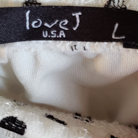 Love J U.S.A. brand large layered polka dot dress - Picture 3 of 3